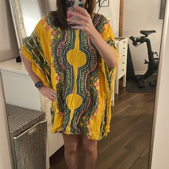 Tribal print beach cover up - Picture 3 of 4